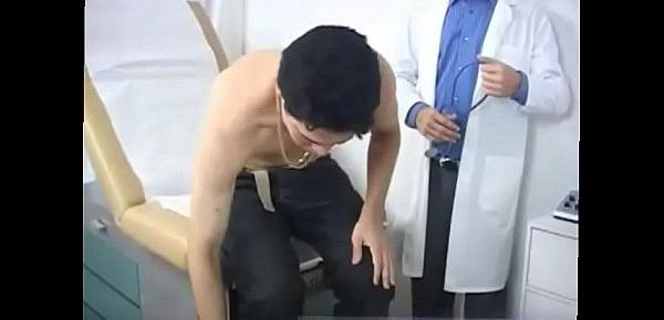  Male penis milking by gay doctor Removing my shirt, he used his